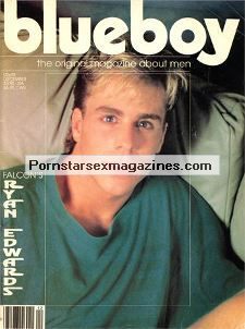 Blueboy Gay Magazine December 1989 - Mark Miller - Johnny Davenport - Mike Gregory